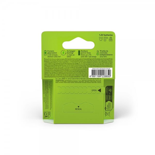 GP Recharge AA-paristo 2100mAh 4-pakkaus