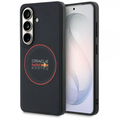 Red Bull Samsung Galaxy S26 -suojakuori verkkopintaisella renkaalla ja MagSafella, sininen