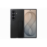 Samsung Original Samsung Galaxy Z Fold 8 Ultra Kuori Carbon Standing Case Musta