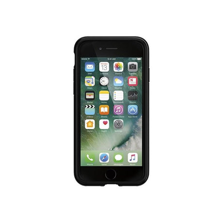 Spigen iPhone 7/8/SE kuori, Rugged Armor, mattamusta