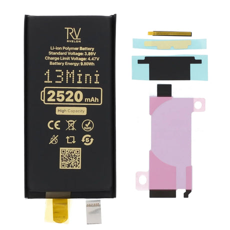 Rvelon Akku iPhone 13 minille 2520mAh ilman joustokaapelia