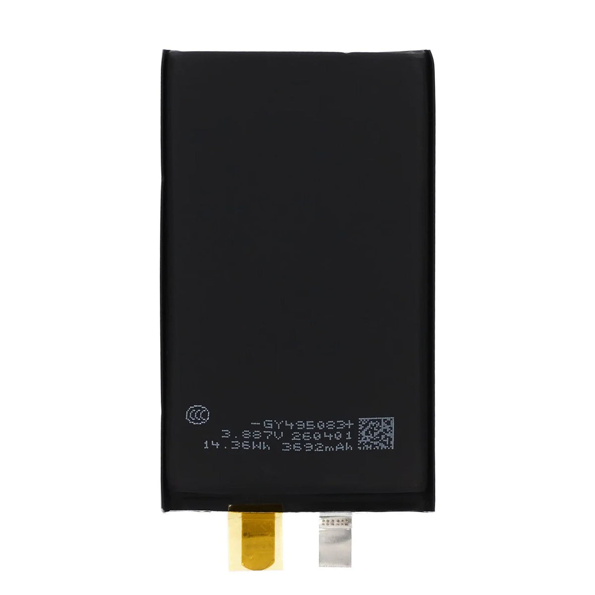 Rvelon Akku iPhone 17 -puhelimelle, 3692mAh, ilman flex-kaapelia