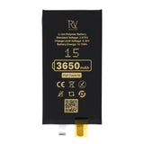Rvelon Akku iPhone 15 -puhelimeen 3650mAh ilman lattakaapelia