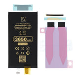 Rvelon Akku iPhone 15 -puhelimeen 3650mAh ilman lattakaapelia