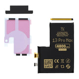 Rvelon Akku iPhone 13 Pro Max -puhelimeen 4800mAh ilman lattakaapelia