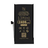 Rvelon Akku iPhone 13 Minille – 2406 mAh:n alkuperäinen kapasiteetti