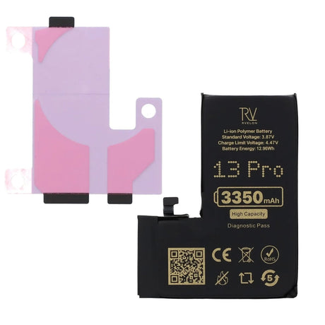 Rvelon Akku iPhone 13 Prolle – 3350 mAh:n suurikapasiteettinen