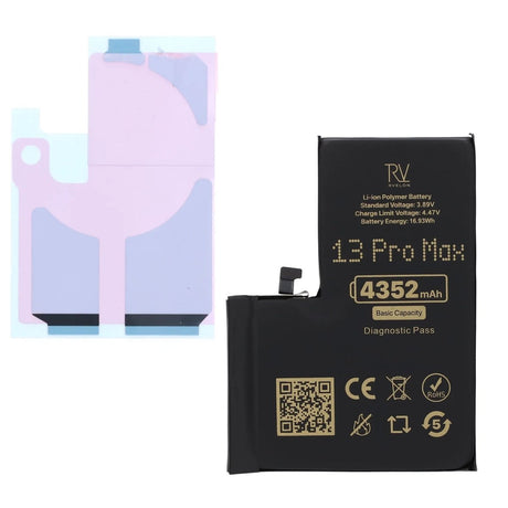 Rvelon Akku iPhone 13 Pro Maxille – 4352 mAh:n alkuperäinen kapasiteetti