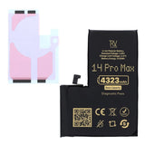 Rvelon Akku iPhone 14 Pro Max - 4323 mAh Alkuperäinen kapasiteetti