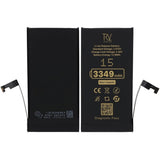 Rvelon Akku iPhone 15 - 3349 mAh Alkuperäinen kapasiteetti