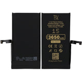 Rvelon Akku iPhone 15 - 3650 mAh Suuri kapasiteetti