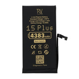 Rvelon Akku iPhone 15 Plus - 4383 mAh Alkuperäinen kapasiteetti