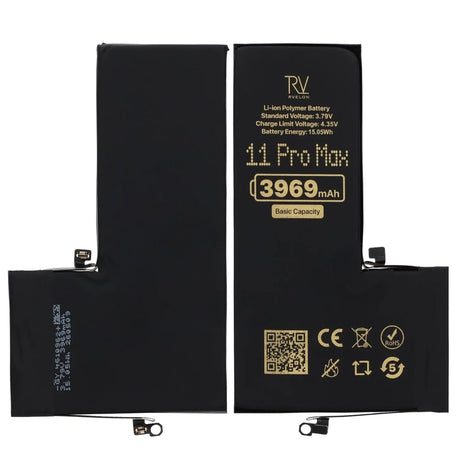 Rvelon Premium-akku iPhone 11 Pro Max -puhelimelle – 3969mAh