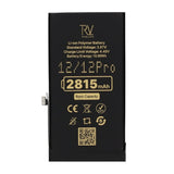 Rvelon Premium-akku iPhone 12/12 Pro -puhelimelle – 2815mAh