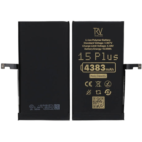 Rvelon Premium Akku iPhone 15 Plus - 4383mAh