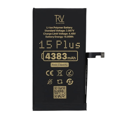 Rvelon Premium Akku iPhone 15 Plus - 4383mAh