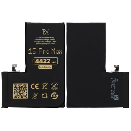 Rvelon Premium Akku iPhone 15 Pro Max - 4422mAh