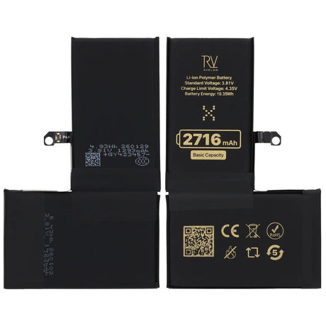 Rvelon Premium Akku iPhone X - 2716mAh