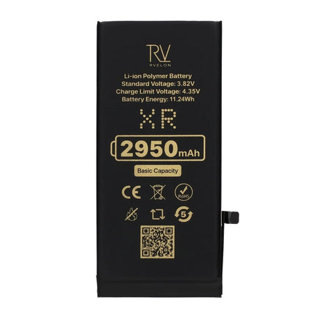Rvelon Premium Akku iPhone XR:lle – 2950mAh