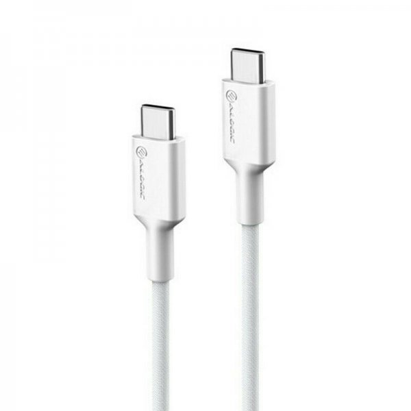 ALOGIC USB-C/USB-C-latauskaapeli Elements Pro 5A Valkoinen 1 m  