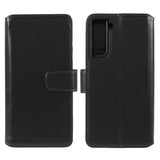 Nordic Covers Samsung Galaxy S22 Essential Leather -suojakotelo, Raven Black