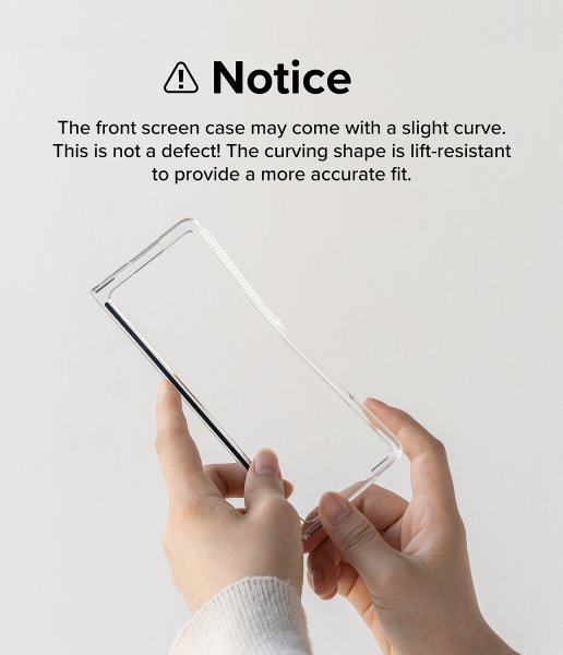 Ringke Samsung Galaxy Z Fold 5 Ohut läpinäkyvä suojakuori