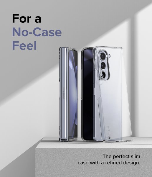 Ringke Samsung Galaxy Z Fold 5 Ohut läpinäkyvä suojakuori