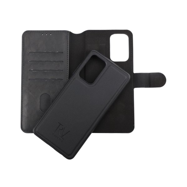 Rvelon Samsung Galaxy A52/A52s 5G -kotelo, magneettinen irrotettava kuori, musta