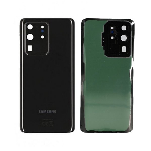 Samsung Galaxy S20 Ultra Takaosa - Musta