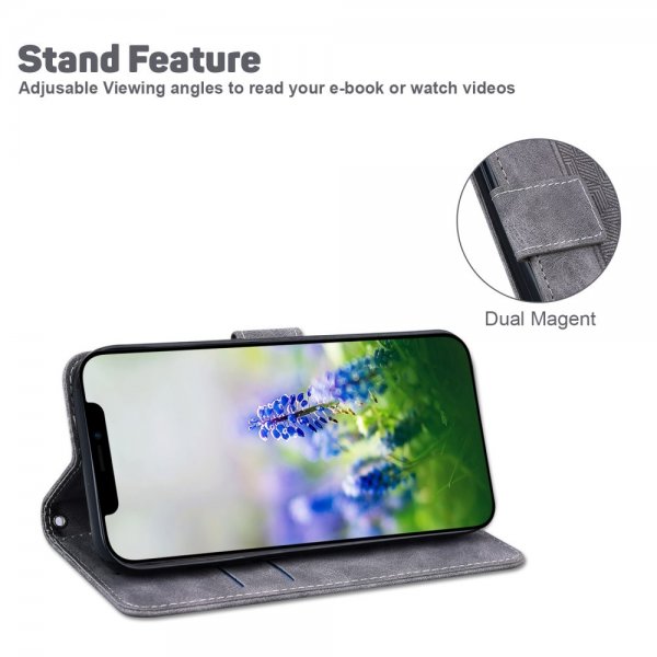 Samsung Galaxy A03 Kuoret Kuvioitu Harmaa