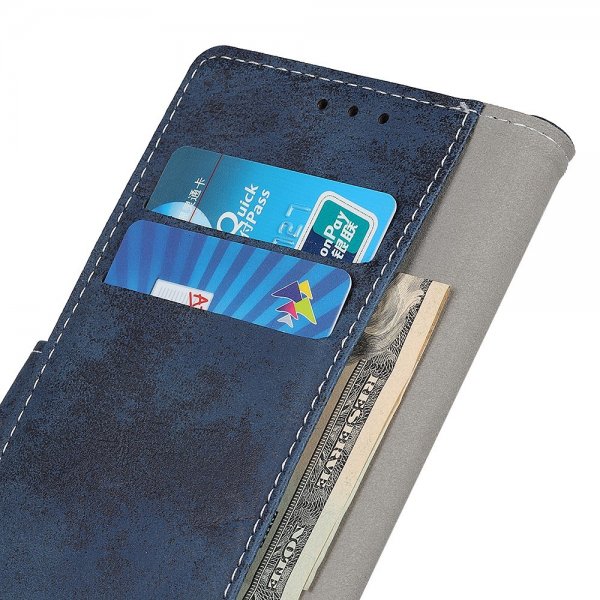 Samsung Galaxy A03 Vintage Sininen Kotelo