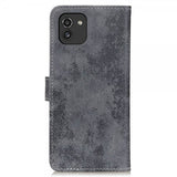 Samsung Galaxy A03 Vintage Harmaa Suojakotelo
