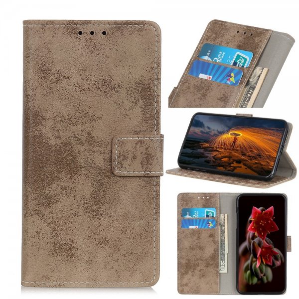 Samsung Galaxy A03 Vintage Khaki -kotelo
