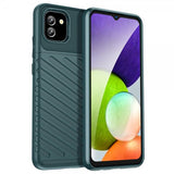 Samsung Galaxy A03 Suojakuori Thunder Series Vihreä