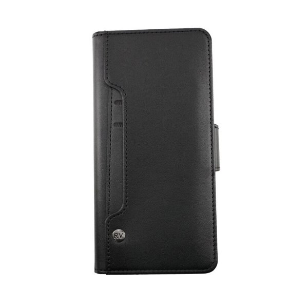 Rvelon Samsung Galaxy A03s suojakotelo, taitettava korttitasku, musta