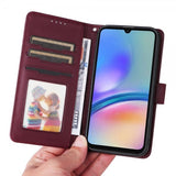 Betopnice Samsung Galaxy A05s Kotelo irrotettavalla kuorella 005 Punainen