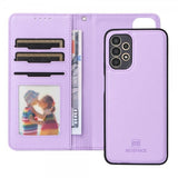Betopnice Samsung Galaxy A13 4G Kotelo irrotettavalla kuorella 005 Violetti