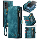 CaseMe Samsung Galaxy A14 -kotelo 008 Series Irrotettava kuori Petrol