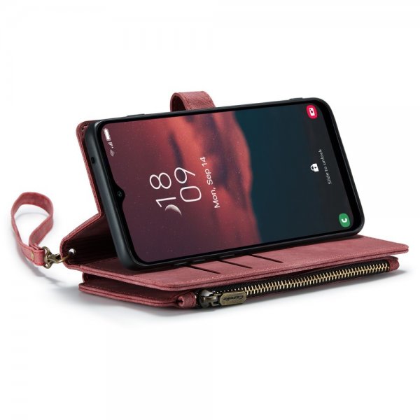 CaseMe Samsung Galaxy A14 -suojakotelo C30-sarja, punainen