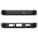 Spigen Samsung Galaxy A14 -kuori, Tough Armor, musta