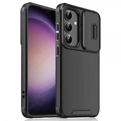 Samsung Galaxy A14 Kuori Camera Slide Musta