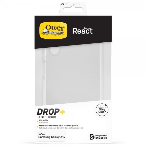 Otterbox Samsung Galaxy A14 Kuori React Clear