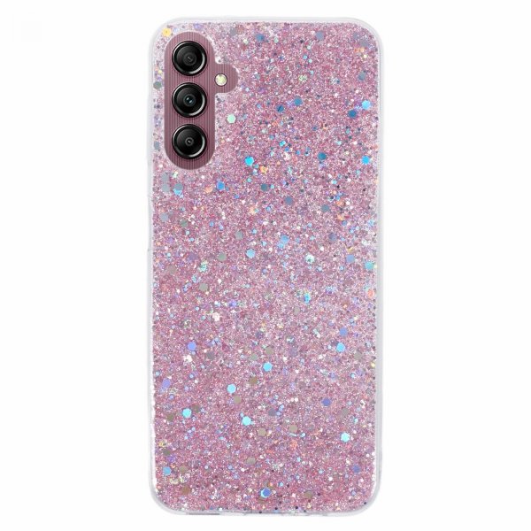 Nordic Covers Samsung Galaxy A14 -kuori Sparkle Series Blossom Pink