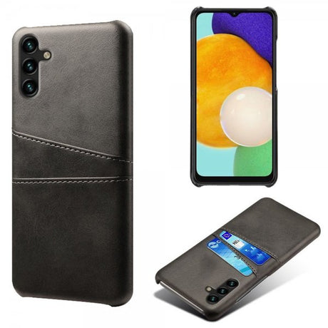Samsung Galaxy A14 Suojakuori kahdella korttipaikalla Musta