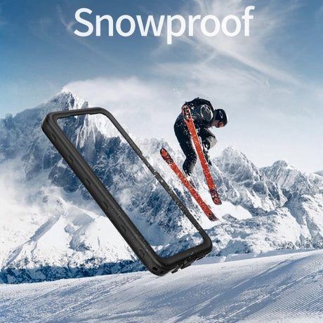 Redpepper Samsung Galaxy A14 Vedenkestävä IP68 Suojakuori Musta