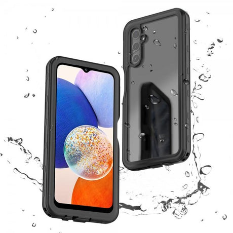 Redpepper Samsung Galaxy A14 Vedenkestävä IP68 Suojakuori Musta
