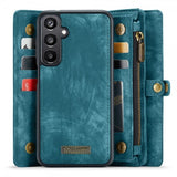 CaseMe Samsung Galaxy A15 -kotelo 008-sarja irrotettava kuori, sininen