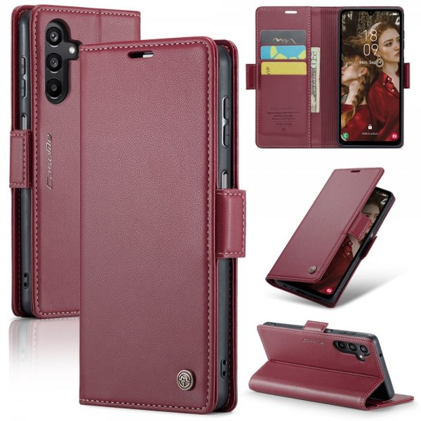CaseMe Samsung Galaxy A15 Kotelo 023 Sarja Punainen