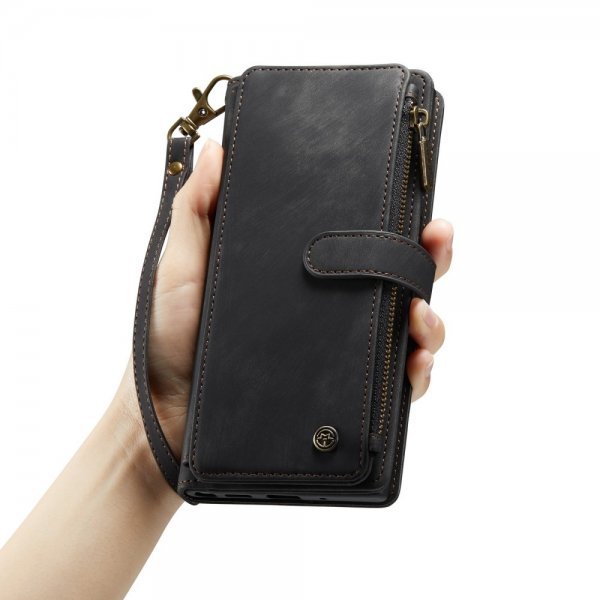 CaseMe Samsung Galaxy A15 Kotelo C30 Series Musta