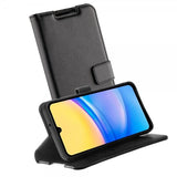 Vivanco Samsung Galaxy A15 Kotelo Classic Wallet Musta